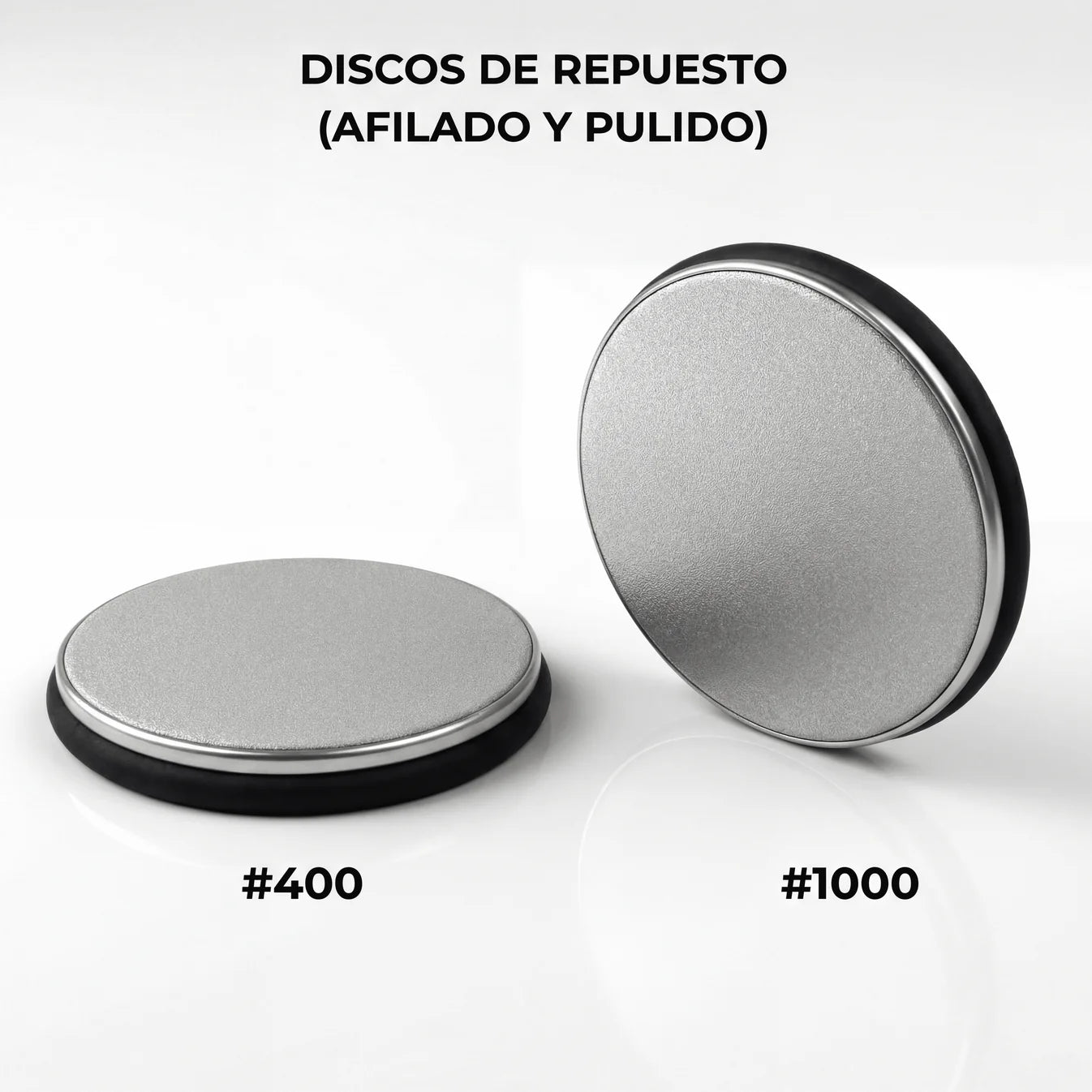 REFILADO® - Repuesto de Discos (Grano #400 y #1000)