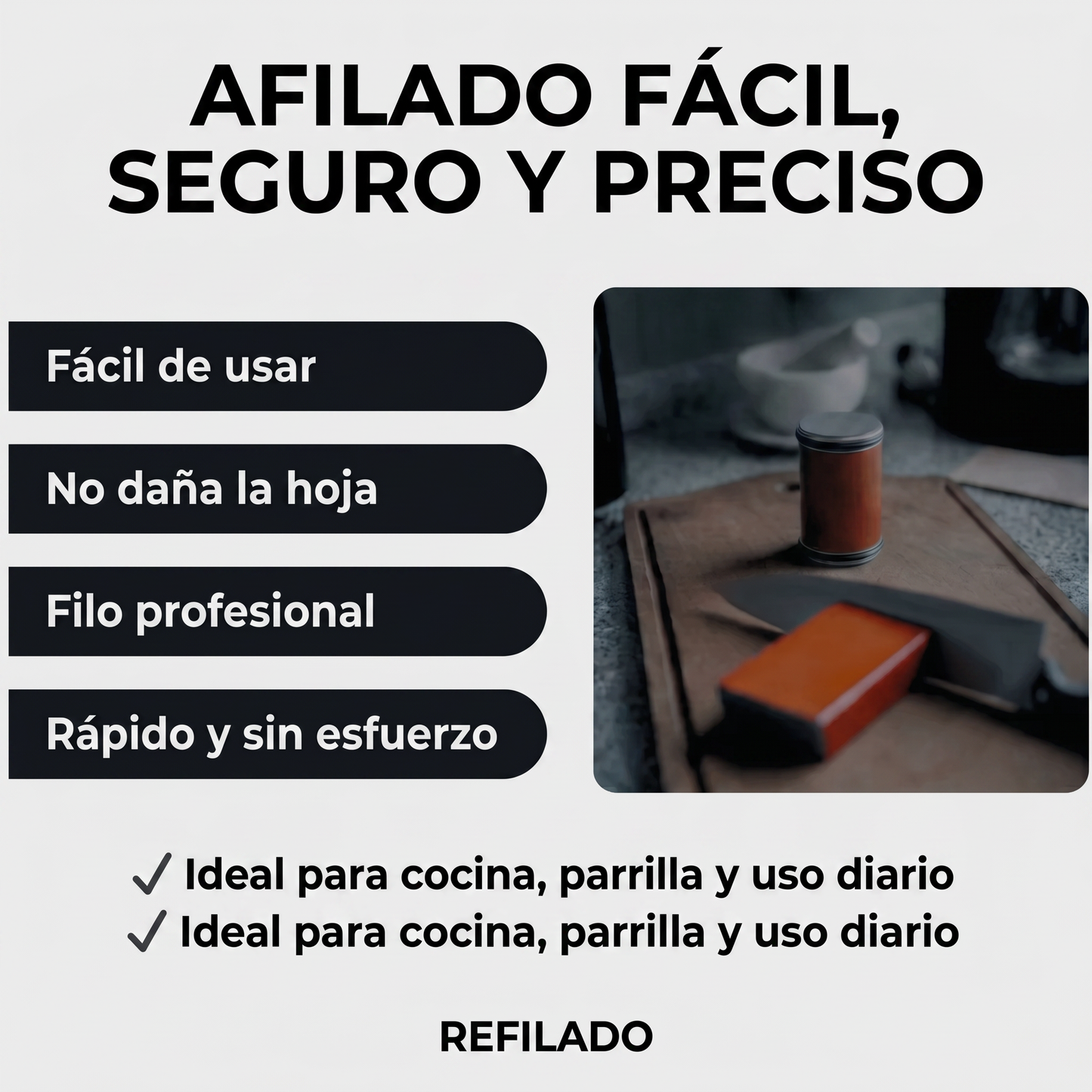 REFILADO® - Afilador de cuchillos