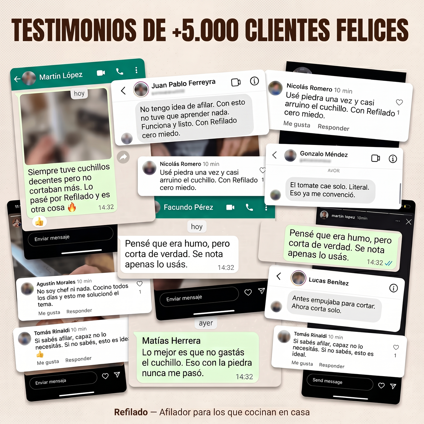 REFILADO® - Afilador de cuchillos